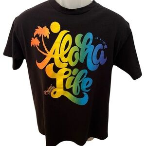 DEFEND HAWAII Aloha Life Tee Shirt Men M Medium